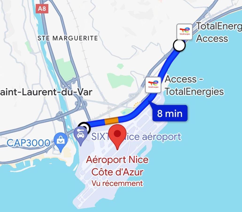 Apartment 1 Minute De La Promenade Des Nizza